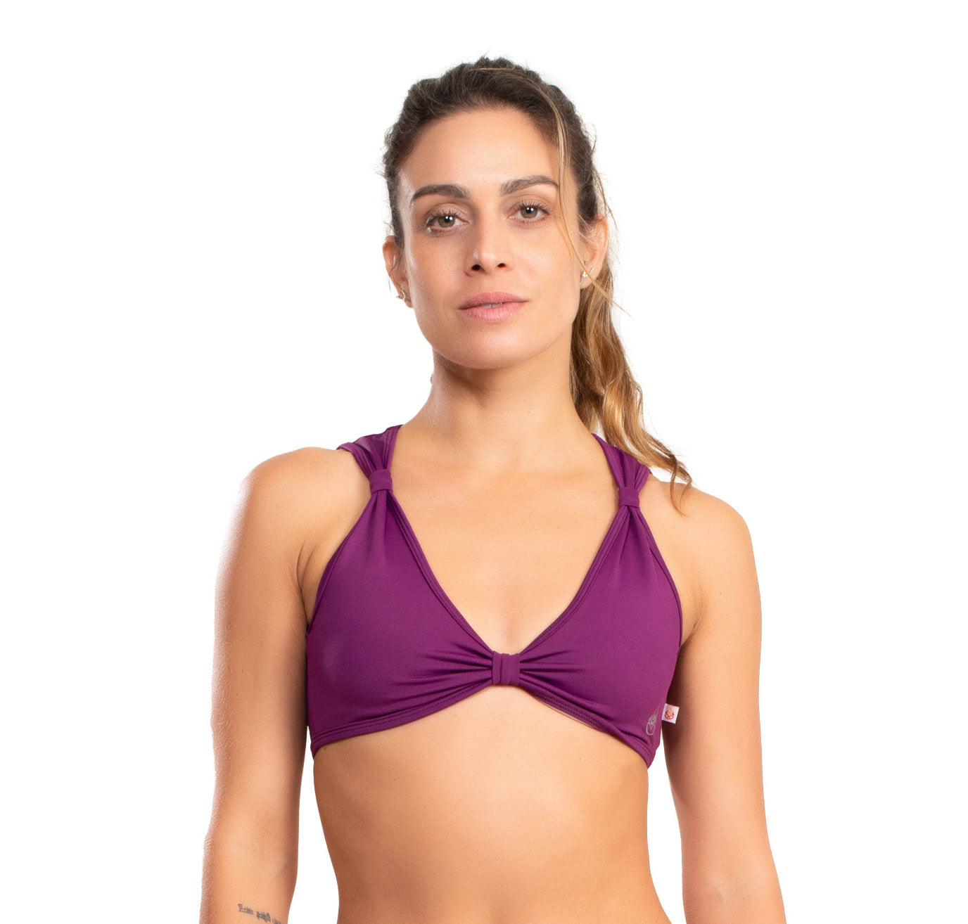 トップス DITCH / VEST / ACRYLIC. SIGN 02 Burgundy Romantic Vest Top, Burgundy, Cool Form Light – Shakti Activewear