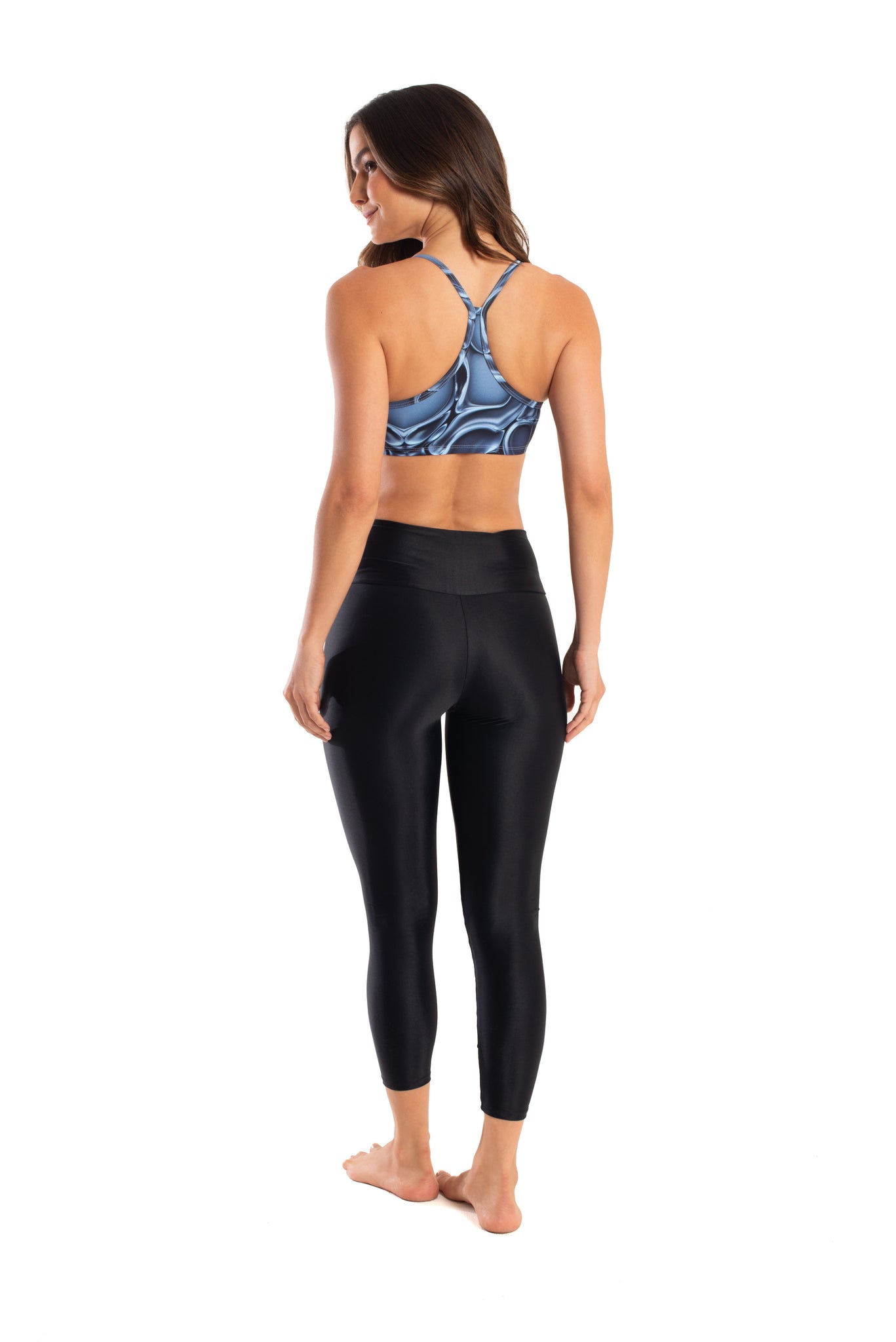 Zest Top Purple Cross Section Cool Form Light Shakti Activewear