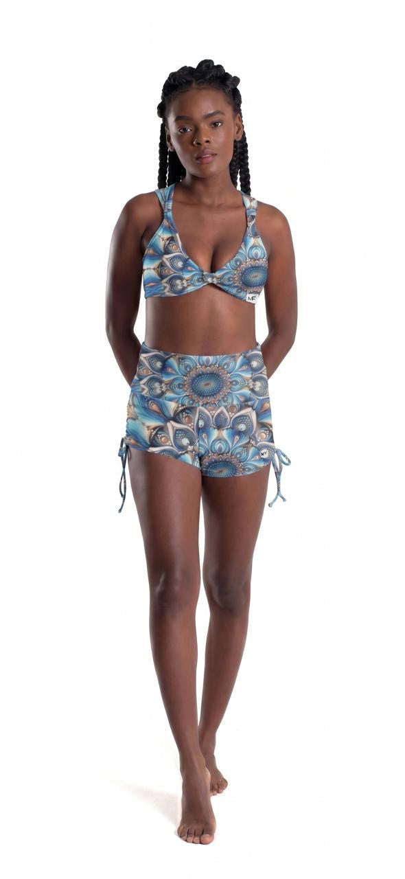 Side String Shorts, Black Polka Dots, Cool Form Light – Shakti