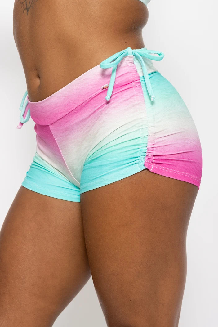 Side String Shorts Cotton Candy, Cool Form Light