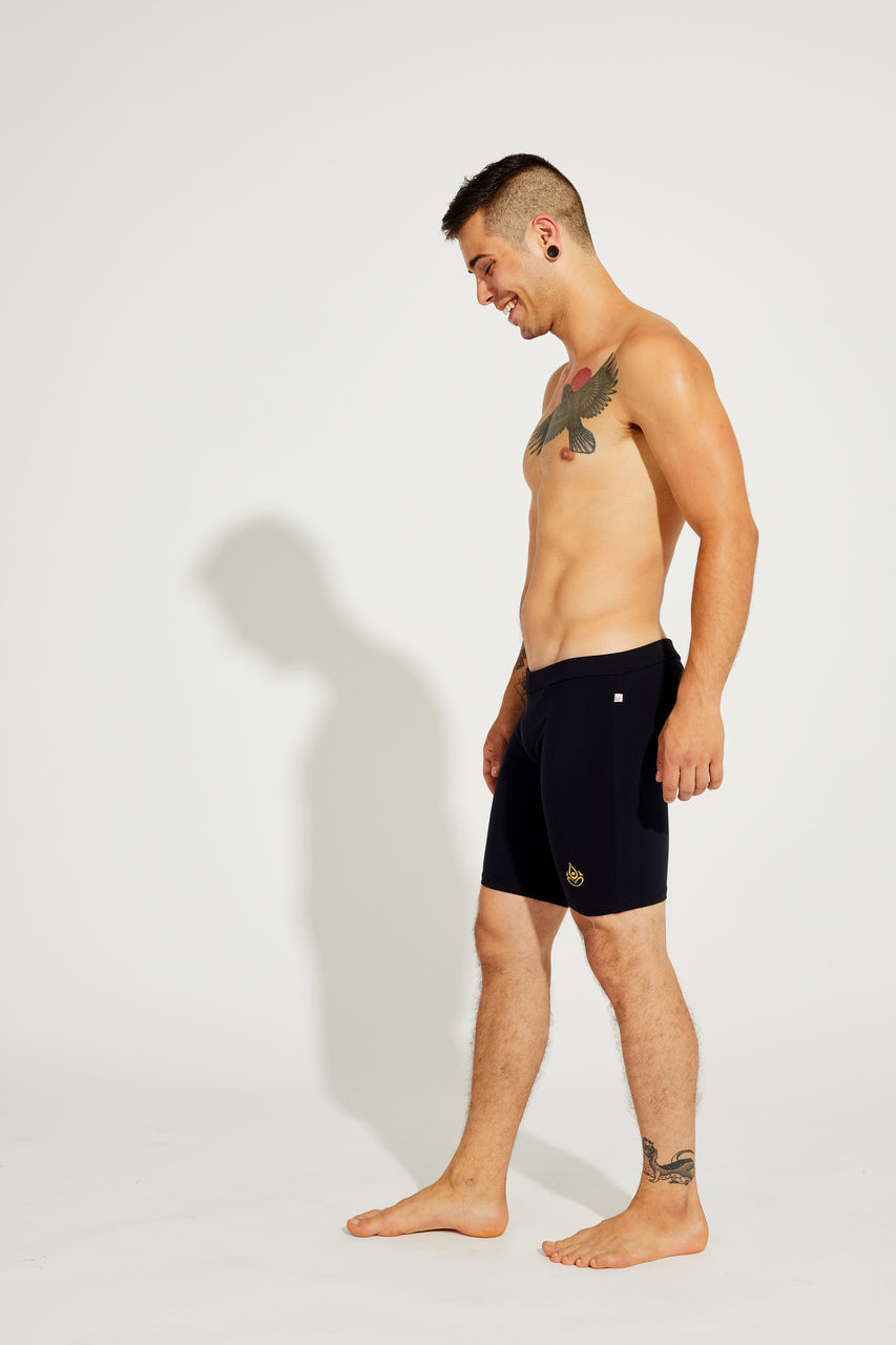 Men's Cycling Shorts Black, Coolform Light